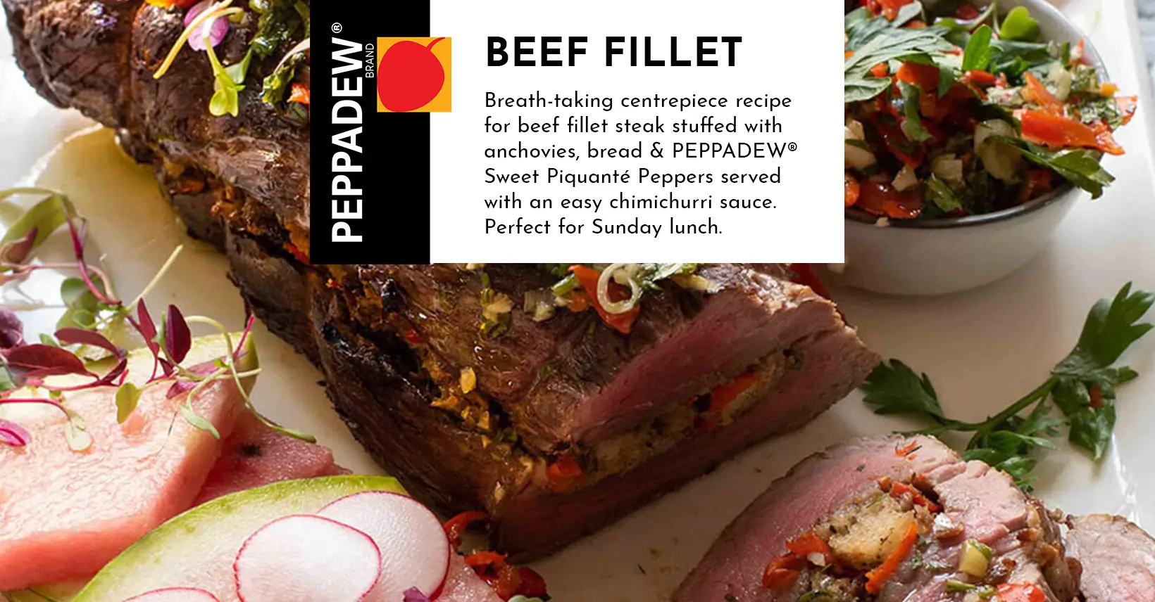 Stuffed Beef Fillet Recipe Peppadew® Uk