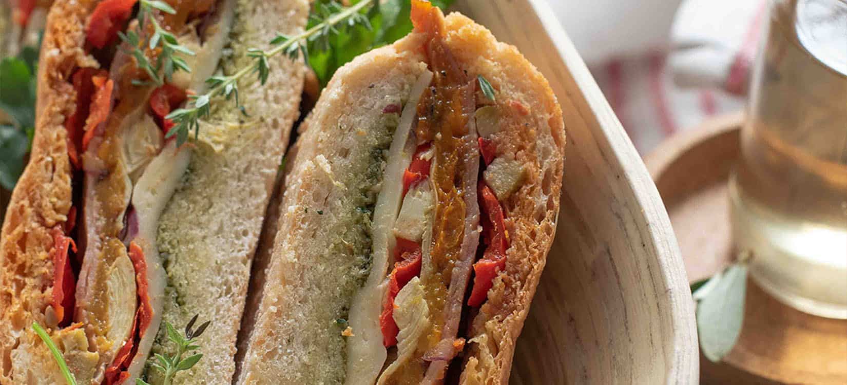 Brick Pressed Picnic Sandwich