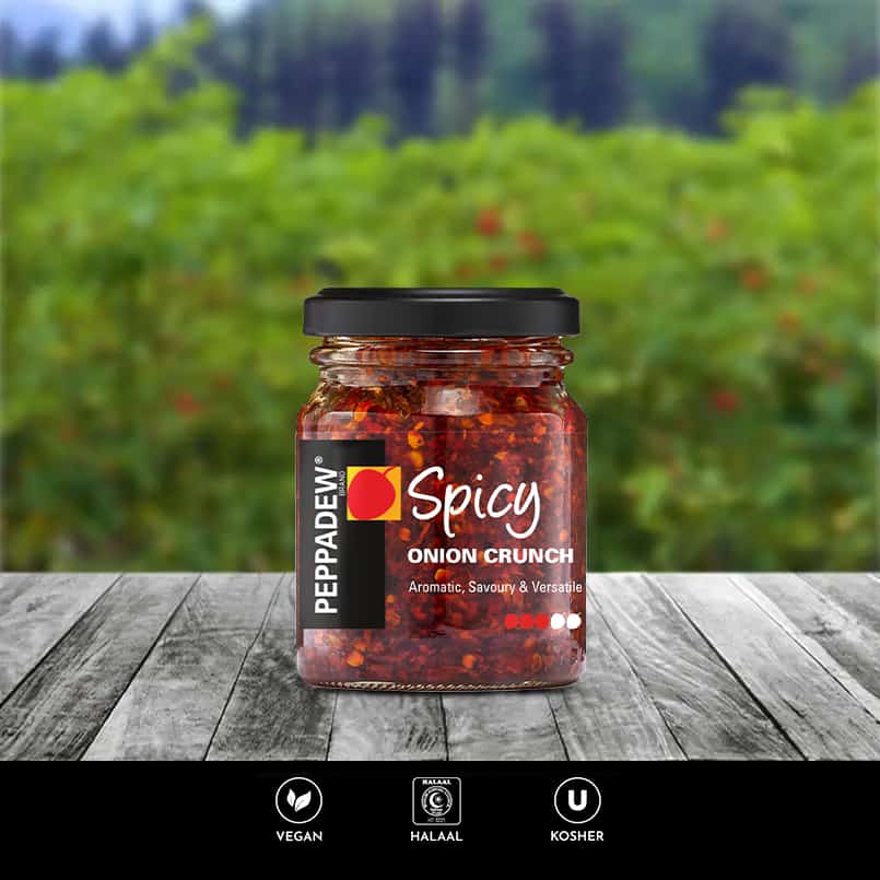 130g Peppadew Spicy onion crunch