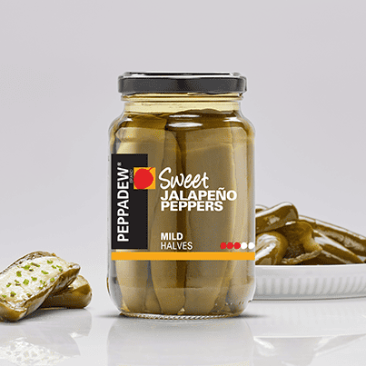 PEPPADEW® Sweet Jalapeño Mild Halves 400g